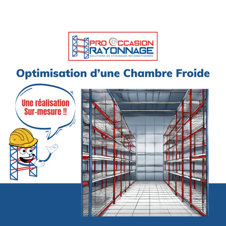 Optimisation de Chambre Froide : Installation de Racks pour un Stockage résistant